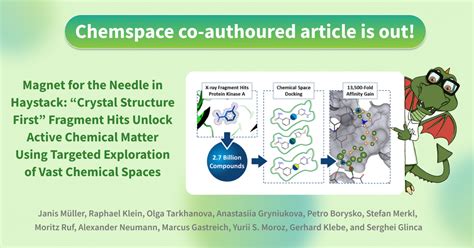 New Chemspace Co Authored Publication Is Out