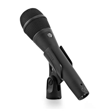 Shure Ksm Cardioid And Supercardioid Condenser Mic Charcoal Grey