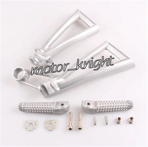 New Rear Passenger Foot Pegs L R Footrest Brackets For Yamaha YZF R6