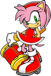 Amy Rose From The Sonic The Hedgehog Series Game Art Hq