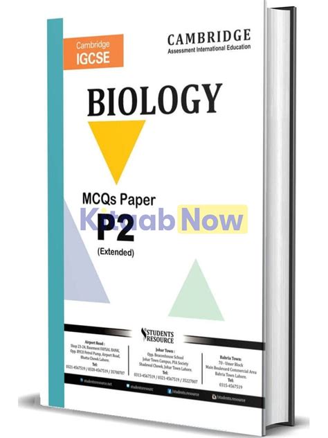 Igcse Biology 0610 Paper 2 Yearly 2018 2023 Kitaabnow