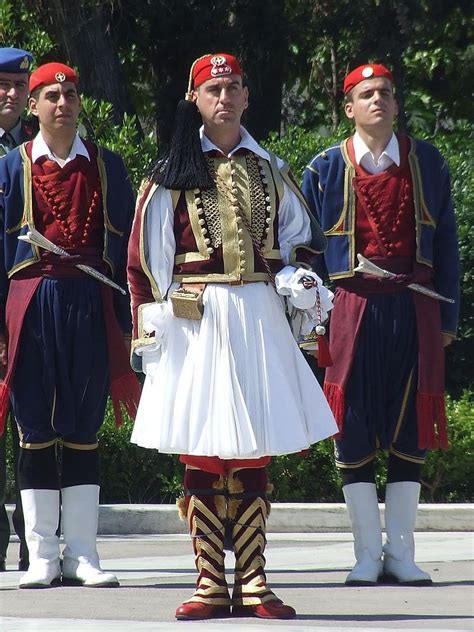 Greek Guard Uniforms Fustanella Wikipedia Greek Traditional