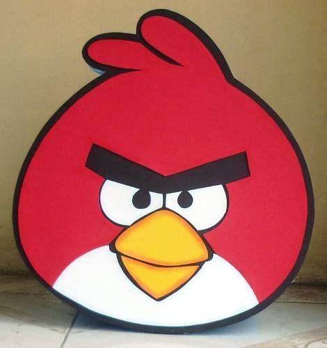 Angry Bird Molde Goma Rva Imagui