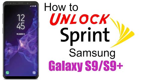 How To Unlock Sprint Samsung Galaxy S S Plus Use In Usa And