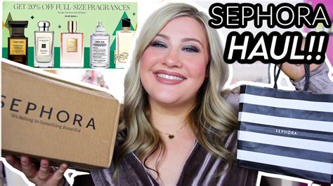 What S New At Sephora Haul Perfume Makeup And Skincare Youtube