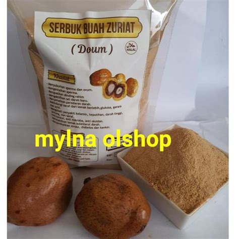 Serbuk Buah Zuriat Doum Asli Bubuk Promil 250 Gr Lazada Indonesia