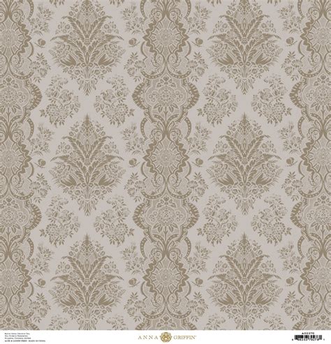 Silver Damask Cardstock 12x12 – Anna Griffin Inc.