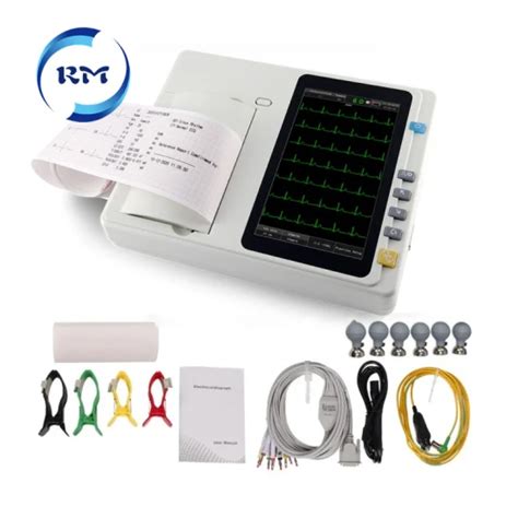 Portable Medical Ecg Machine Channel Inch Touch Screen