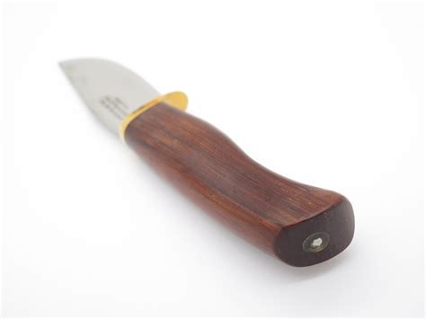 Vtg Blackjack Small Knifeware Seki Japan Wood & AUS-10 Fixed Blade