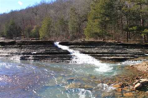 Six Finger Falls Richland Creek Wilderness Ozark Forest Arklahoma