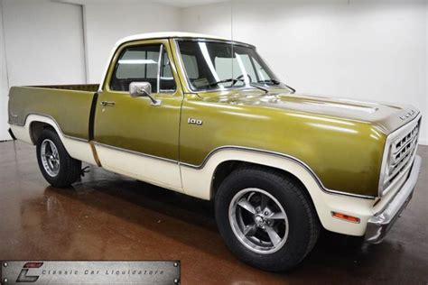 1974 Dodge D100 Swb Adventurer Classic Dodge D100 1974 For Sale