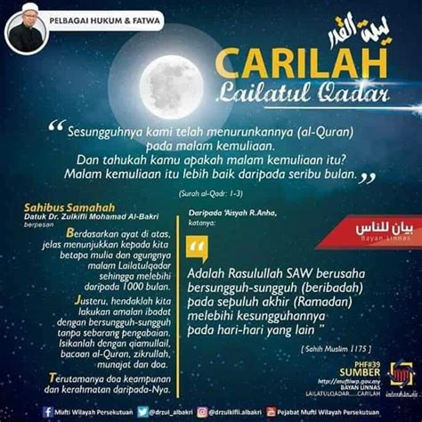 Doa Lailatul Qadar Amalan 10 Malam Terakhir Ramadan