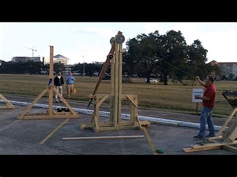 Modified Floating Arm Trebuchet Youtube