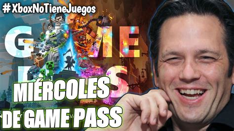 MIERCOLES De GAME PASS Presenta YouTube