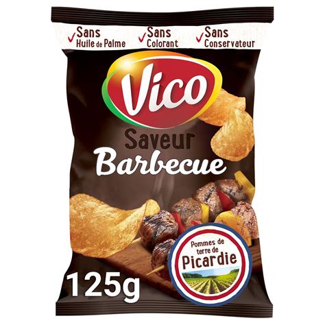 Chips Classique Barbecue Vico Le Paquet De G Prix Carrefour