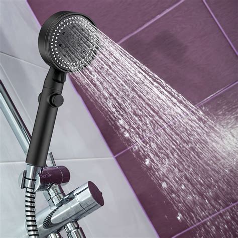 Voss Handheld Detachable Showers Heads Filter Shower Head Supercharged One Click Water Stop 5