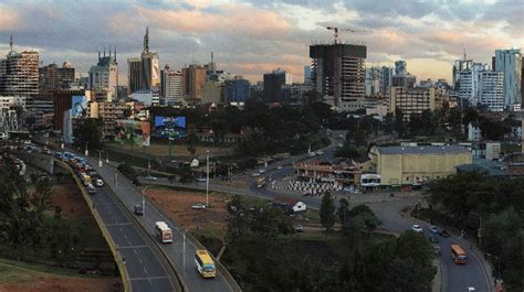 A section of the Nairobi Central Business District (CBD). | Download ...