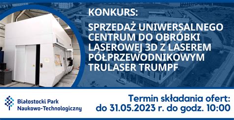 Białostocki Park Naukowo Technologiczny Konkurs sprzedaż