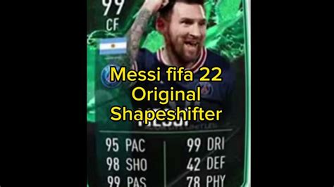 Ronaldo And Messi Costum Fifa 22 Shapeshifter Cards Youtube