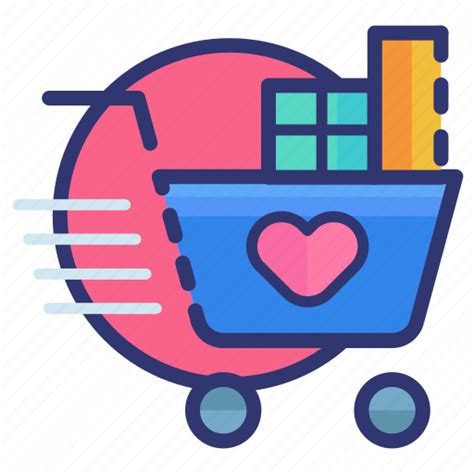 Cart Heart Love Shop Shopping Valentine Icon Download On Iconfinder