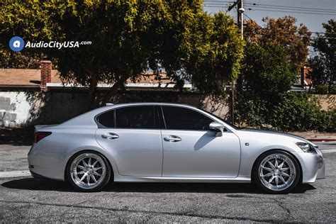 Rennen Wheels Csl 1 Silver Brushed Face With Chrome Step Lip Finish Rims For 2015 Lexus Gs 350 F