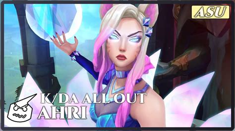 Kda All Out Ahri Asuface Rework 2023 Youtube