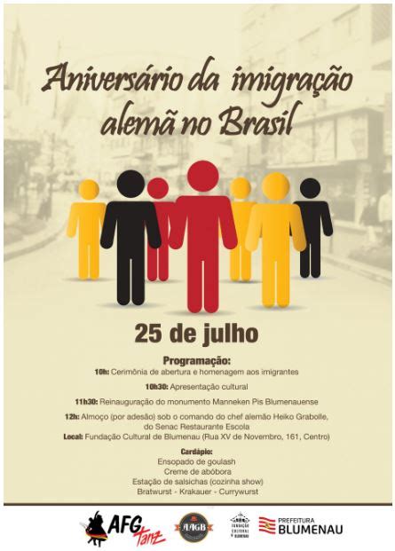 Aniversário da imigração alemã no Brasil AmigBrasil