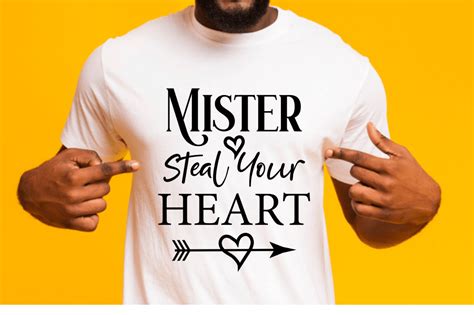 Mister Steal Your Heart Svg Design Graphic By Ujjal Mia Creative Fabrica