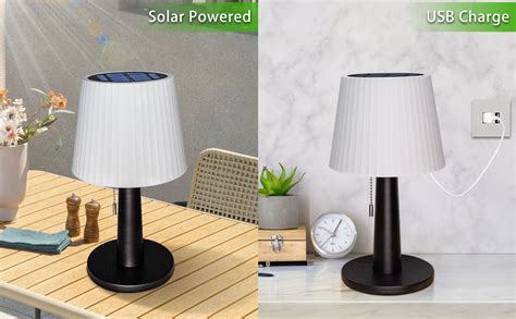 Beautyard Solar Table Lamp Outdoor Indoor 3 Lighting Modes Eye