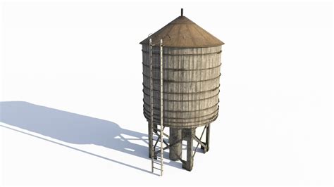 Water Tanks 3d Model Cgtrader