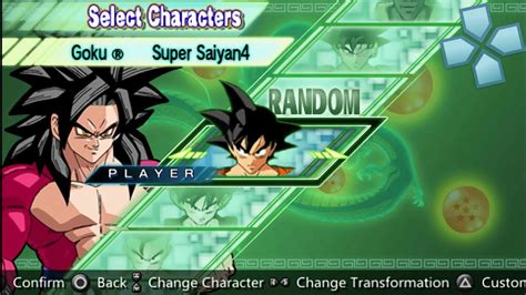 All Character Dragon Ball Z Shin Budokai Another Road Ppsspp Youtube