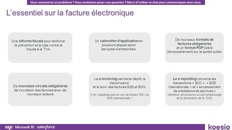 Démonstration la Facture Électronique Koesio Data Solutions