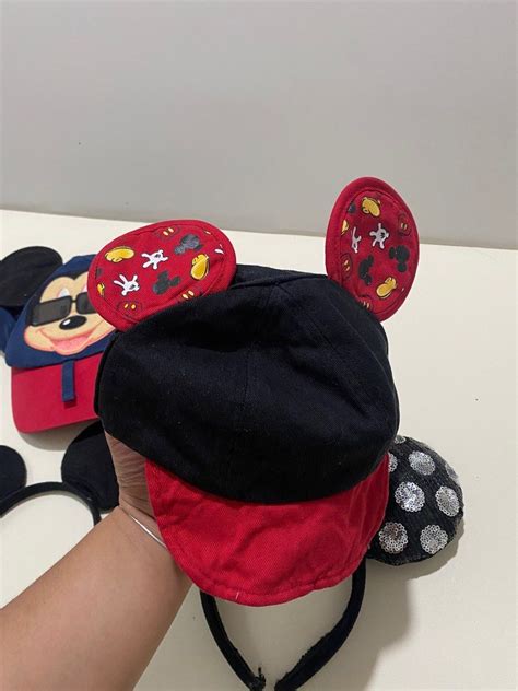 Mickey And Minnie Mouse Headbands And Caps On Carousell