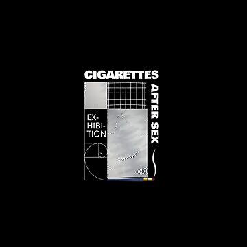 Cigarettes After Sex Poster Sticker For Sale By Conjuredmoth Redbubble