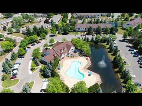 The Springs Apartments Novi Mi Aerial Community Model Apartment