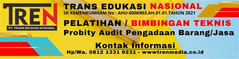 Pelatihan Audit Ketaatan Compliance Audit Trans Edukasi Nasional