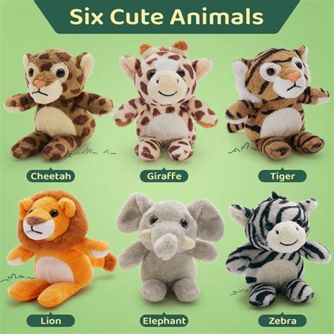 Mini Stuffed Animals Small Plush Toys Below 10 Inches Morismos