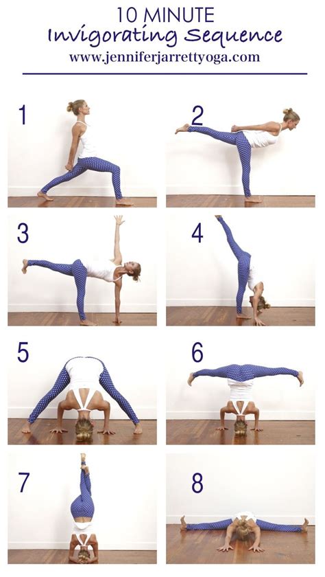 There Is Always Time For Yoga Try This 10 Minute Invigorating Sequence By Jenniferjarrettyoga