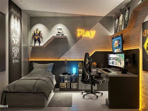 10 Desain Kamar Gaming Low Budget Yang Estetik Yuk Bikin Ronagriya