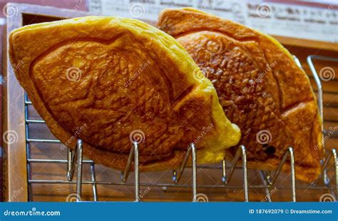 Taiyaki Pastries At A Cafe In Tokyo Japan Stock Image Image Of Fish