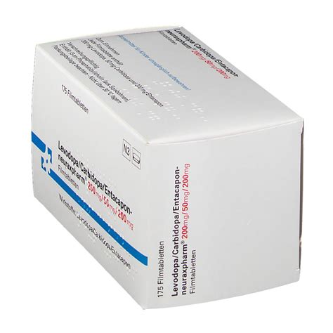 Levodopa Carbidopa Entacapon Neuraxpharm Mg Mg Mg St