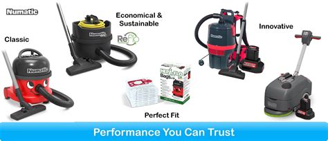 Numatic ERP180 Sustainable Vacuum Product Highlights