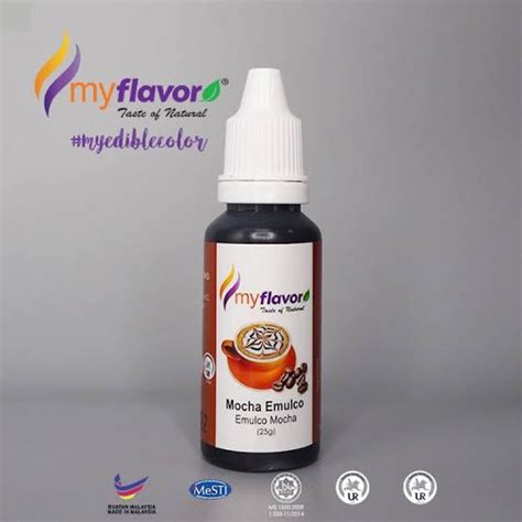 Jual My Flavor Mocha Kopi Moka Emulco Perisa Dan Pewarna Makanan