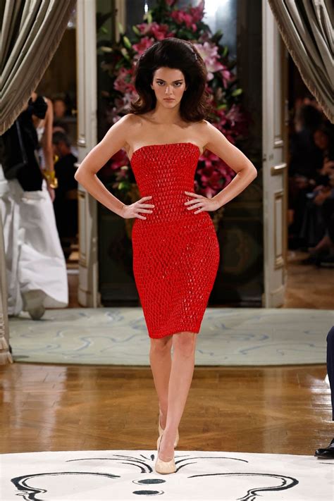 Kendall Jenner Schiaparelli Runway Paris Fashion Week 09 28 2023