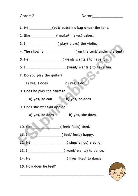 A An The Grammar Worksheets