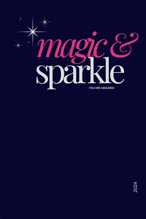 Magic And Sparkle Journal Unleash The Magic And Let It Sparkle Kp Books