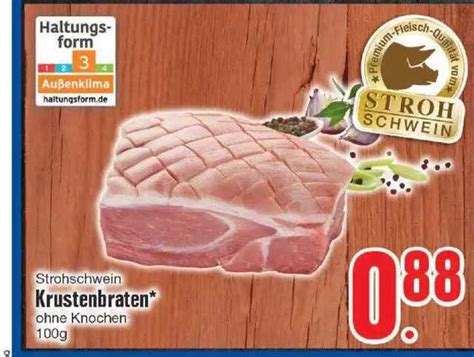 Strohschwein Krustenbraten Angebot Bei Edeka Prospekte De