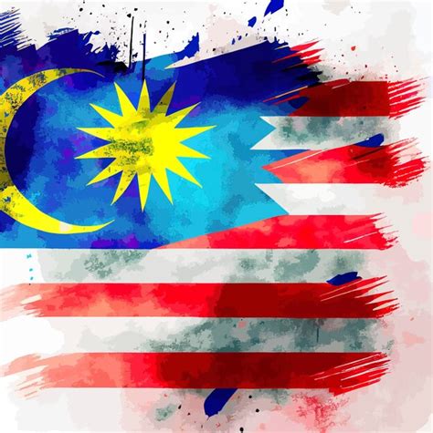 Premium Photo Illustration Of The Malaysia Flag