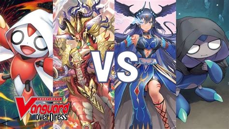 Nirvana Vs Bavsargra Cardfight Vanguard Overdress Standard Game Youtube