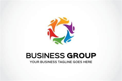 Business Group Logo Template Branding And Logo Templates Creative Market